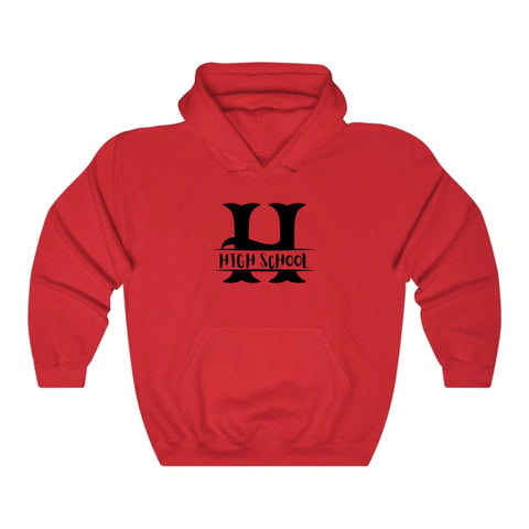 Highschool personalized Hooded Sweatshirt