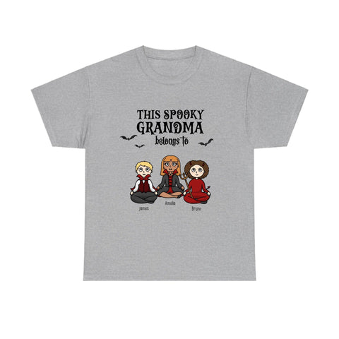 Spooky Grandama belong to Personalized T shirt