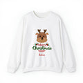 Merry Christmas Bear Personalized Sweatshirt