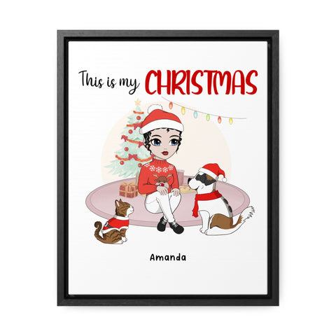 Christmas Personalized  Canvas