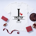 I love English Personalized T Shirt
