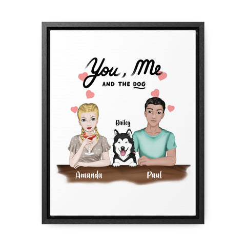 Couple Personalized Canvas Wraps,