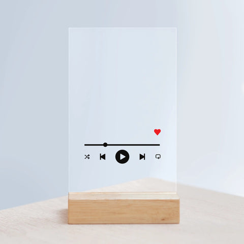 Spotify Personalized Acrylic Sign