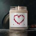 Heart Photo Scented Soy Candle, 9oz